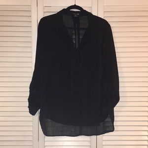 BOGO on my closet! Sheer 3/4 length top!